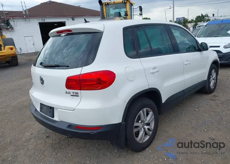 2013 Volkswagen Tiguan S/Se/Sel from USA, damaged, VIN WVGBV3AX8DW625770